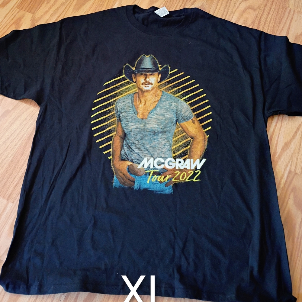 McGraw Tour 2022 Black T-Shirt